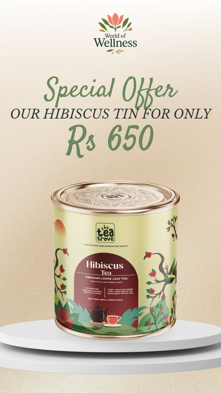 HIBISCUS TIN